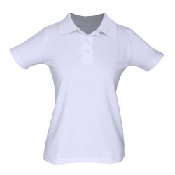 Camisa Gola Polo Piquet Feminina